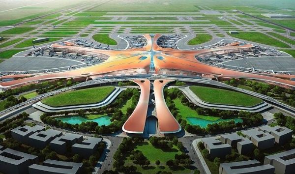 鳳凰展翅:新機(jī)場(chǎng)芳容顯露 五個(gè)指廊外檐年底亮相393601_ 鳳凰展翅:新機(jī)場(chǎng)芳容顯露 五個(gè)指廊外檐年底亮相